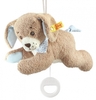 Steiff 239700 Gute Nacht Hund Spieluhr 22 cm blau