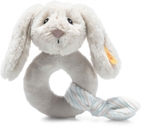 Steiff 242267 Greifling Hoppie Hase 14cm beige