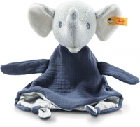 Steiff 242397 Schmusetuch Eliot Elefant 30cm grau GOTS