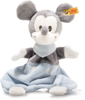 Steiff 290169 Schmusetuch Mickey Mouse 29 grau/blau/weiß
