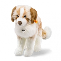Steiff Cookie Hund 38 braun/weiss