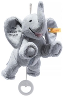 Steiff Ellie Elefant Spieluhr 25cm grau