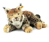 Steiff Luchs Mizzy 35 braun/beige liegend
