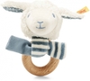 Steiff Rassel Lamm Leno 12cm weiß/petrol