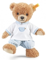 Steiff Schlaf Gut Bär 25 blau