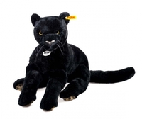Steiff Schlenker-Panther Nero 40 schwarz liegend
