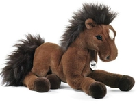 Steiff Schlenkerpferd Hannoveraner Hanno 35 braun