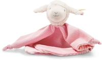 Steiff Schmusetuch Lamm Liena 28cm weiß/rosa