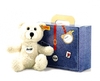 Steiff Teddybär Sunny 22 creme Koffer