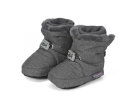 Sterntaler 5101832 Babyschuh mit Kordelstopper 19/20 anthrazit melange
