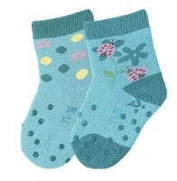 Sterntaler 8011724 ABS-Krabbelsöckchen Blume (Doppelpack)