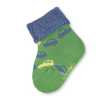 Sterntaler 8301611 Gr. 17/18 256 erbsengrün Baby-Söckchen Autos