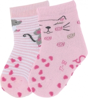 Sterntaler ABS-Krabbelsöckchen Katze