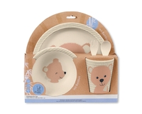 Sterntaler Bambus-Geschirr-Set Baylee rosa