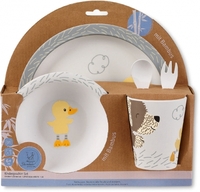 Sterntaler Bambus-Geschirr-Set Hanno und Edda