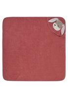 Sterntaler Kapuzenbadetuch Hanni 100x100cm in Perlrosa