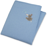 Sterntaler Schmusedecke wattiert Emmi blau