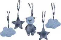 Sterntaler Spielzeug zum Anbinden Baylee blue