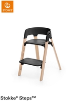 Stokke Hochstuhl Steps Black/Natural