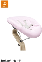 Stokke Nomi Newborn Set grau mit Bezug grau/pink