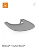 Stokke Nomi Tray grau