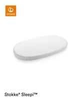Stokke Sleepi Bett Spannbettlaken weiß Auslaufartikel