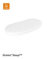 Stokke Sleepi Junior Spannbettlaken weiß