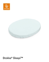 Stokke Sleepi Mini Spannbettlaken powder blue Auslaufartikel