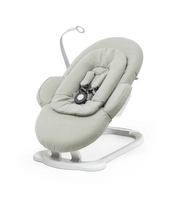 Stokke Steps Newborn Bouncer Wippe Soft Sage / White Chassis