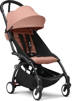 Stokke YOYO³ Kinderwagen - Gestell Schwarz / Ginger - Ab 6 Monaten