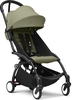 Stokke YOYO³ Kinderwagen - Gestell Schwarz / Olive - Ab 6 Monaten