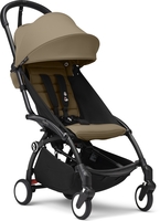 Stokke YOYO³ Kinderwagen - Gestell Schwarz / Toffee - Ab 6 Monaten
