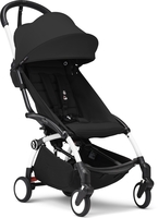 Stokke YOYO³ Kinderwagen - Gestell Weiß / Black - Ab 6 Monaten