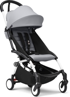 Stokke YOYO³ Kinderwagen - Gestell Weiß / Stone - Ab 6 Monaten