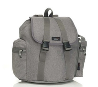 Storksak Wickelrucksack grey
