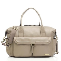 Storksak Wickeltasche Charlotte Leather Clay