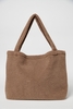 Studio Noos Braune Teddy Mom-Bag