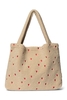 Studio Noos Ecru Hearts Teddy Mom-Bag