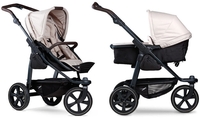 TFK mono 2 Kombikinderwagen mit Luftrad-Set sand