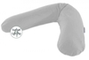 Theraline Extrabezug für Stillkissen Design 158 Grau,  Bambus-Kollektion