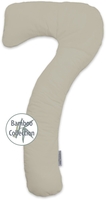 Theraline my7 Schlaf- und Stillkissen Dessin 146 Lehmgrau Bamboo Collection