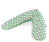 Theraline Stillkissen Original Mikroperlenfüllung Design 101 Indie Dots grün