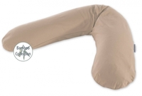 Theraline Stillkissen Original Mikroperlenfüllung Design 166 Cappuccino,  Bambus-Kollektion