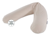 Theraline Stillkissen Original Mikroperlenfüllung Design 167 Kieselgrau,  Bambus-Kollektion