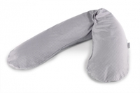 Theraline Stillkissen Original Mikroperlenfüllung Design 33 Punkte grau