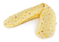 Theraline Stillkissen Original Mikroperlenfüllung Design 41 Blümchen gelb