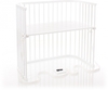 Tobi babybay Beistellbett Boxspring XXL weiß lackiert