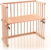 Tobi babybay Beistellbett Midi natur unbehandelt