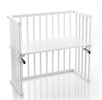 Tobi babybay Beistellbett Midi weiß lackiert