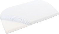 Tobi babybay Frottee Spannbezug mit Membran weiß für Original Matratzen
